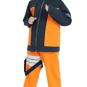 New Anime 3 piece Set Naruto Uzumaki Cosplay
